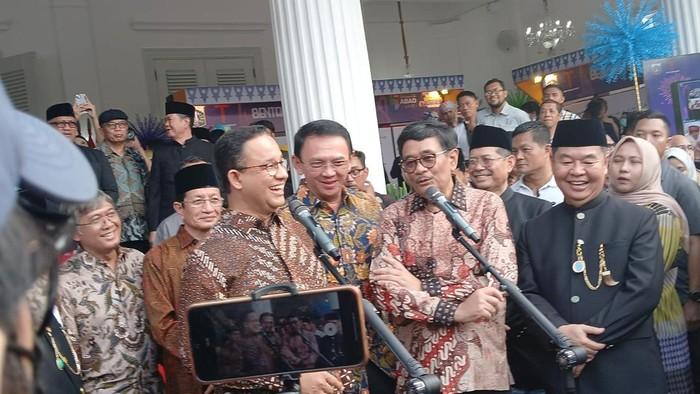 Ormas Gerakan Rakyat Dideklarasikan, Ahok Titip Isu Antikorupsi ke Anies Baswedan