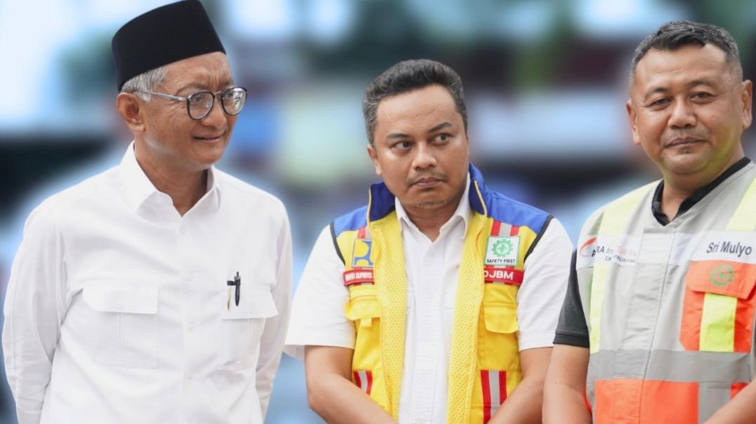 Jelang Lebaran 2025, Menteri PU Tinjau Kesiapan Infrastruktur Jalan di Banten