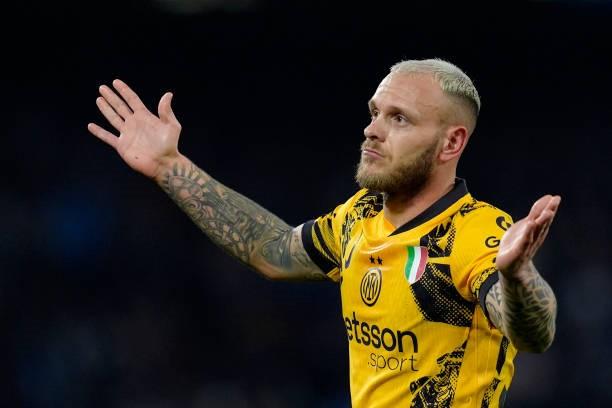 Liga Champions, Inter Milan Kehilangan Federico Dimarco saat Melawat ke De Kuip