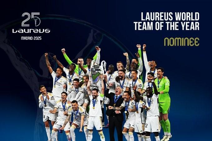Real Madrid, McLaren, dan Boston Celtics Berebut Predikat Tim Terbaik Laureus Award 2025