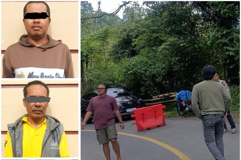 2 Pelaku Pungli di Jalan Lintas Liwa-Krui Lampung Barat Diamankan Polisi