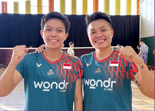 Comeback Manis Ganda Putri Apriyani/Fadia di Orleans Masters 2025