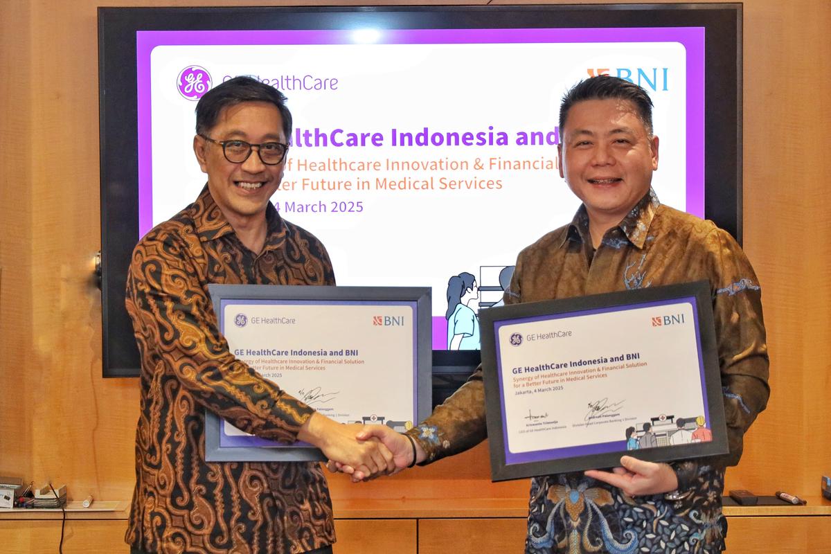 BNI Jalin Kerja Sama dengan GE Healthcare, Tingkatkan Inovasi Layanan Kesehatan