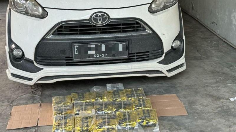 Modus Baru Penyelundupan 16 Kg Sabu di Medan, Gunakan Towing