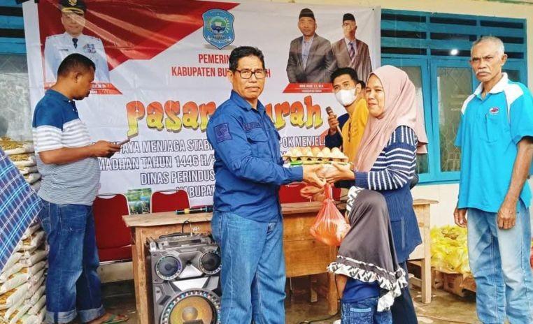 Pemkab Buteng Gelar Pasar Murah untuk Bantu Warga di Bulan Ramadan