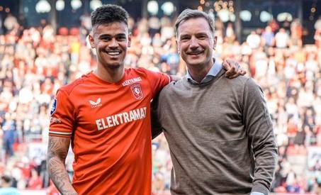 Bek Timnas Merah Putih Mees Hilgers Ukir Rekor Penampilan ke-100 Bela Twente