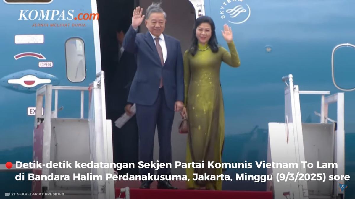 Sekjen Komite Sentral Partai Komunis Vietnam Kunjungi Indonesia, Bahas Potensi Kerja Sama Indonesia-Vietnam