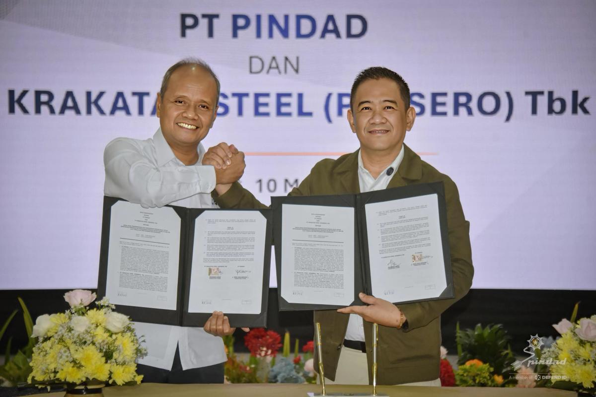 Krakatau Steel Jalin Kerja Sama dengan Pindad untuk Kemandirian Industri Pertahanan Indonesia