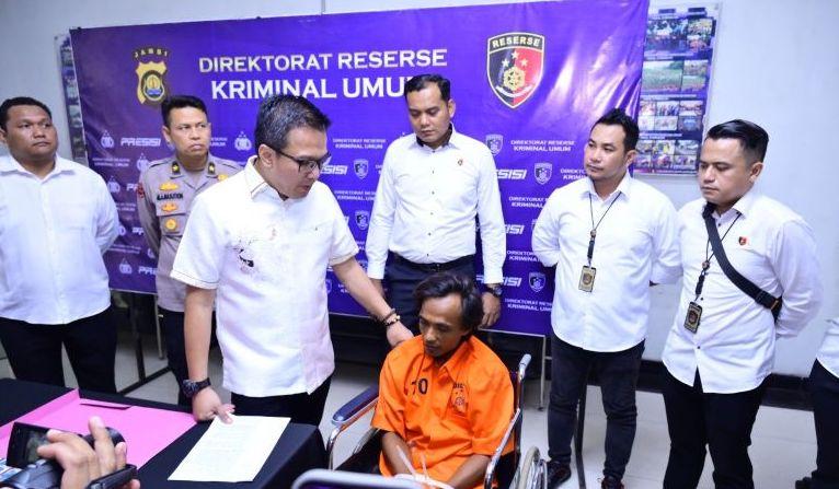 Buronan Terakhir Kasus Pembunuhan Sopir Travel Asal Jambi Ditangkap Polisi