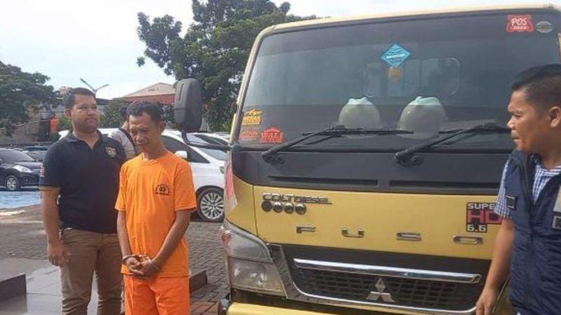 Gandakan Kunci Kontak, Pria di Bekasi Bawa Kabur Truk Majikan
