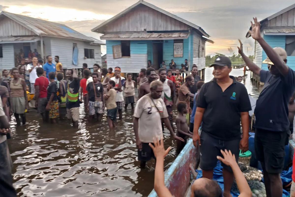 Kemensos Kirim Bantuan untuk Korban Banjir Rob Merauke