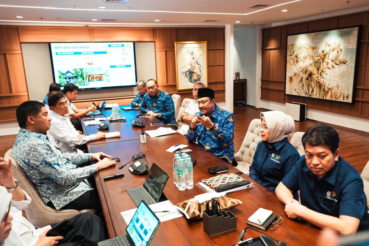 Kemensos, Kementerian PKP, dan BPS Sinergi Gunakan DTSEN untuk BSPS