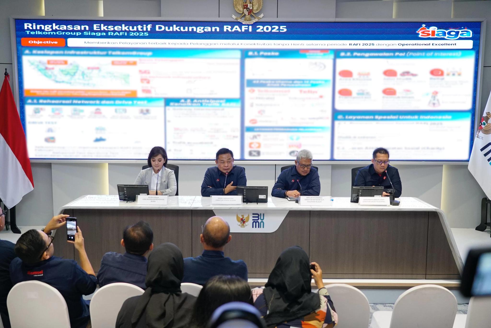Siaga RAFI 2025, TelkomGroup Optimalkan Layanan