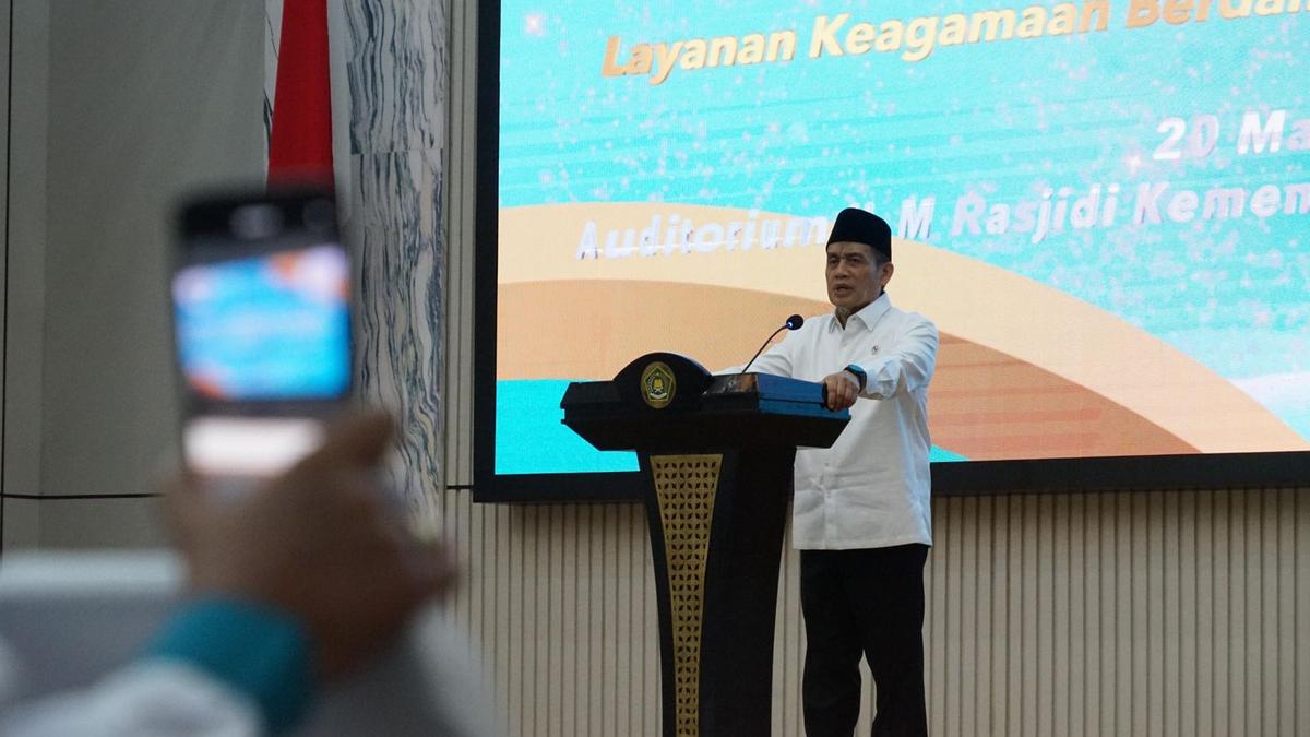 Wamenag: Layanan Keagamaan Harus Hadir di Setiap Aspek Kehidupan Umat