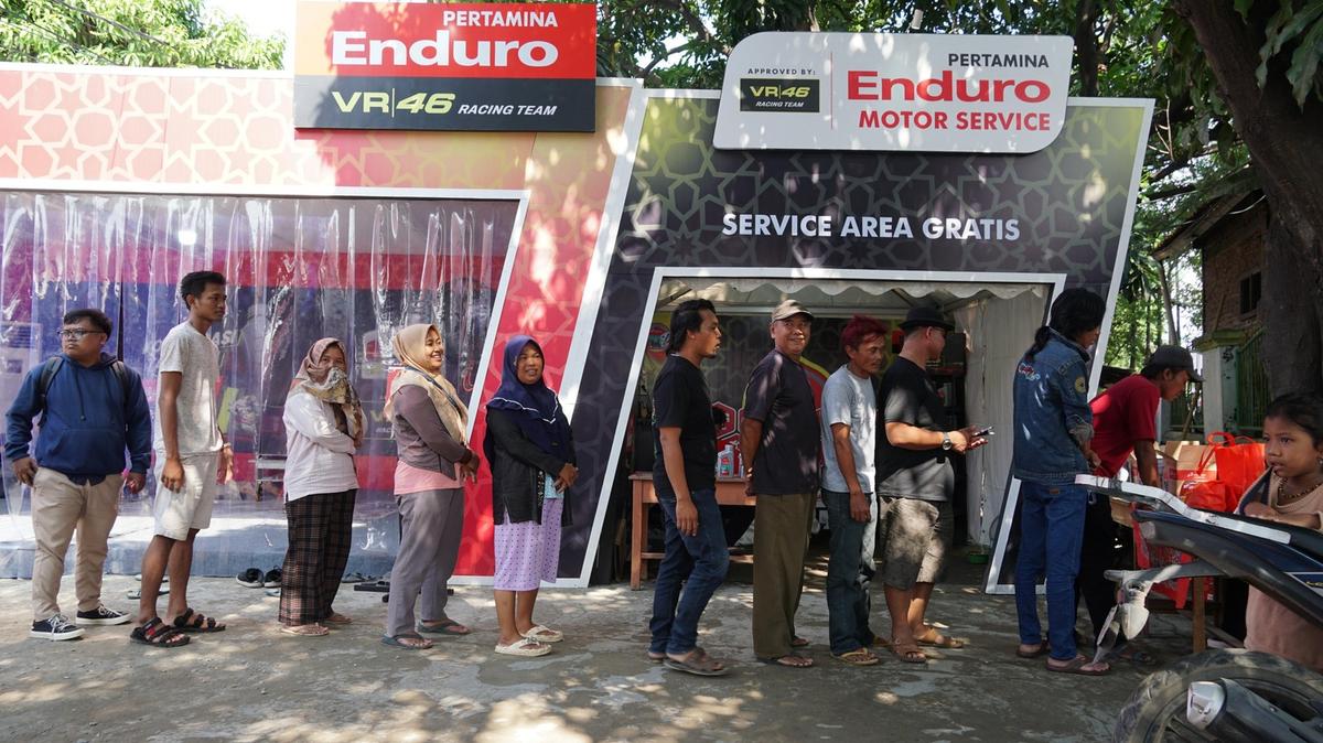 Mampir ke Lesehan Enduro, Tempat Istirahat Pemudik Motor di Jalur Pantura