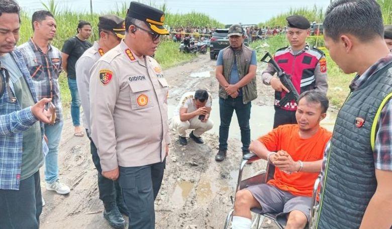 Pelarian Terhenti, Pembunuh Pacar di Deli Serdang  Diringkus saat Mau Kabur