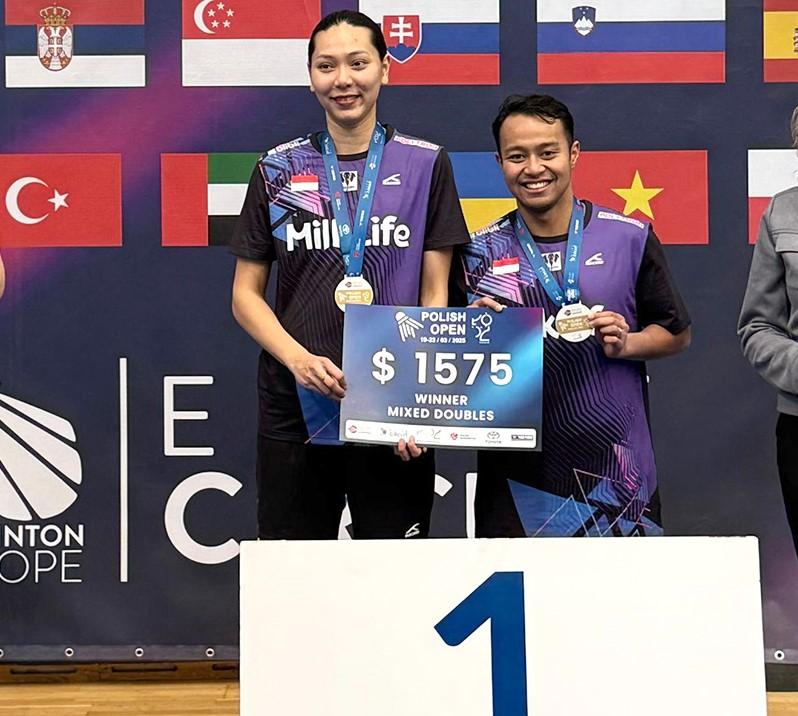 Juara di Polandia, Rehan/Gloria kian Pede Hadapi Turnamen Lanjutan