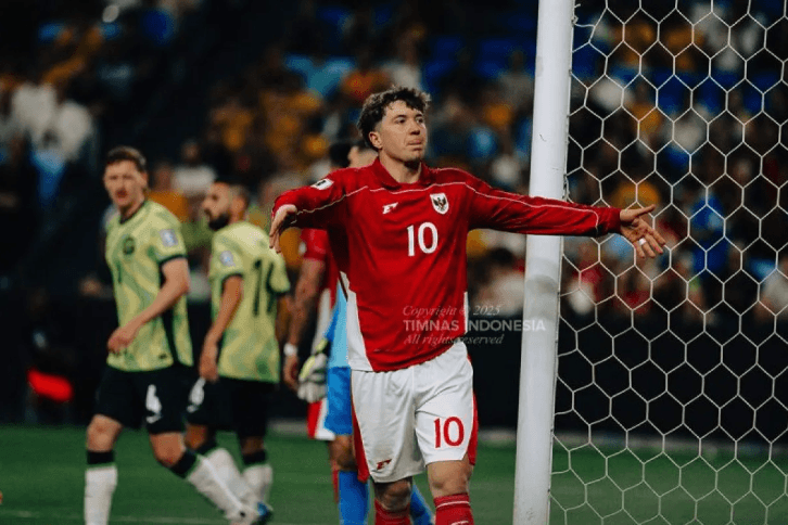 Ole Romeny Bawa Indonesia Unggul 1-0 atas Bahrain di GBK