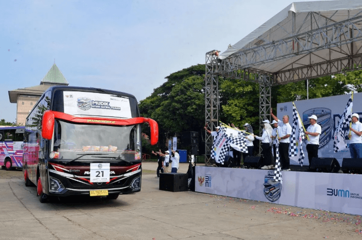 PGN Gelar Mudik Gratis, 1.267 Pemudik Diberangkatkan dari Jakarta