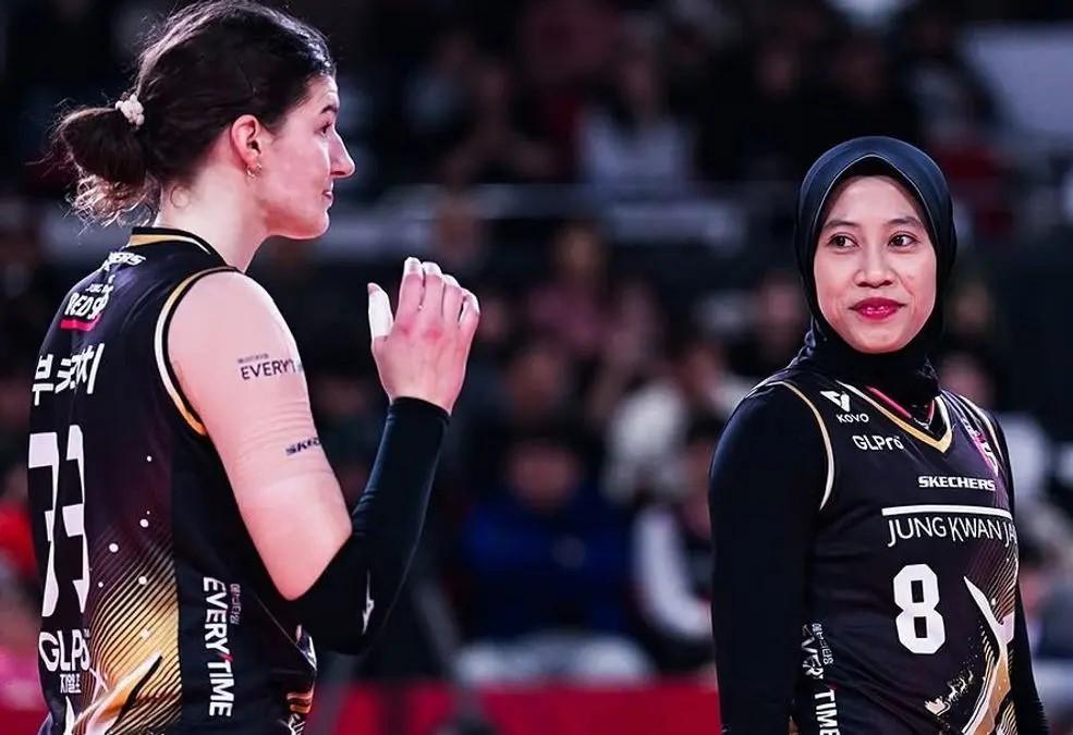 Megawati Hangestri Dan Red Sparks Butuh Satu Kemenangan lagi untuk Gapai Final Liga Voli Korea