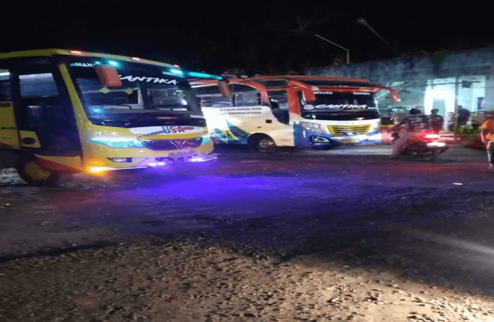 Terminal Malalayang Berangkatkan Sembilan Bus AKAP ke Gorontalo