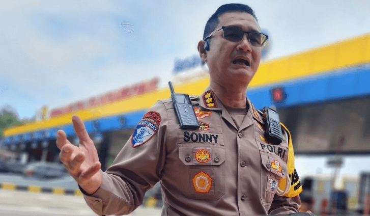 Polda Jateng Berlakukan Jalur Satu Arah di Tol Brebes-Kalikangkung