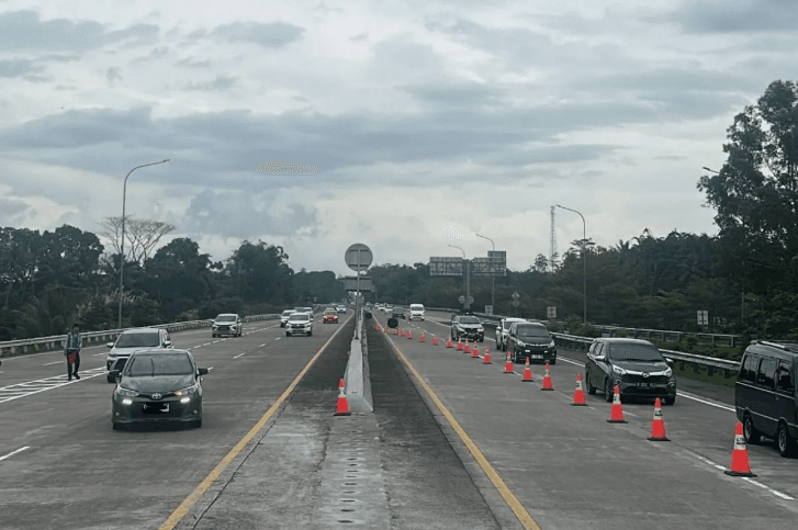 Perubahan Titik Oneway Lokal di Jalan Tol Semarang