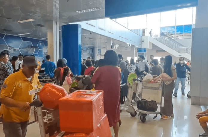 Penumpang Arus Mudik di Bandara Depati Amir Turun 12,1 Persen