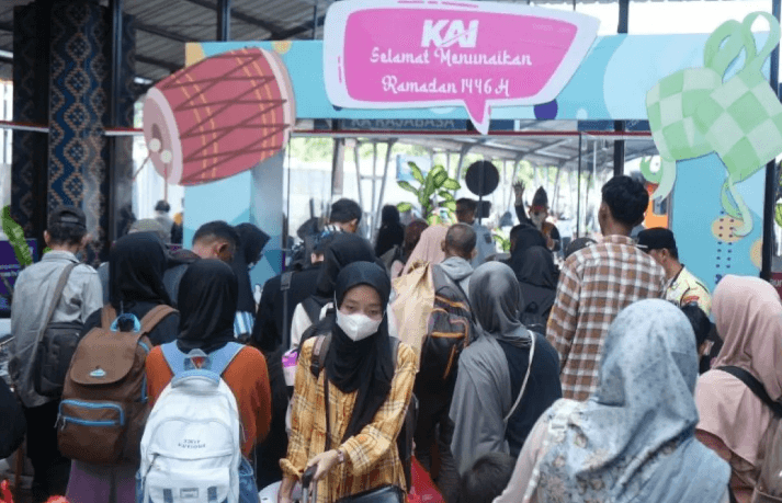 Arus Mudik di Wilayah Divre III Palembang Masih Ramai