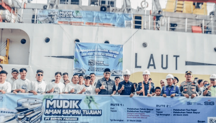 SIG Berangkatkan 2.160 Pemudik dalam Program Mudik Bersama BUMN 2025