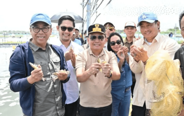 Shrimp Estate Berkah Diproyeksikan Jadi Kawasan Ekonomi Produktif oleh Gubernur Kalteng