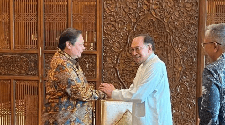 Airlangga Hartarto Temui PM Malaysia Bahas Respons ASEAN terhadap Tarif Resiprokal AS