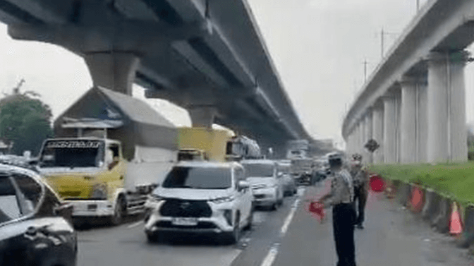 Polisi Imbau Pemudik Gunakan Tol Alternatif untuk Hindari Macet di Cikampek