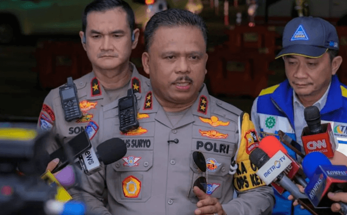 Korlantas Catat 880 Ribu Kendaraan Arus Balik Masuk dari GT Banyumanik