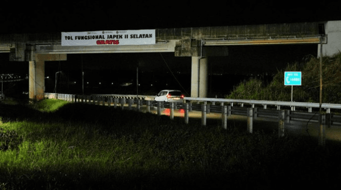 Tol Fungsional Japek II Selatan Dibuka, Kepadatan di Km 66 Berkurang