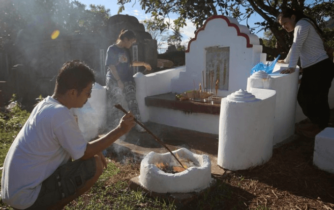Tradisi Ceng Beng di Desa Mata Ie, Aceh Besar, Jadi Momen Sembahyang Kubur Tahunan