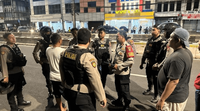 Tawuran Antarwarga di Petojo Utara Jakarta Pusat