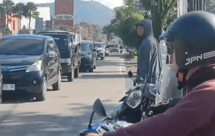 Kondisi Arus Balik Lebaran di Jalur Kadungora Garut Terpantau Ramai Lancar