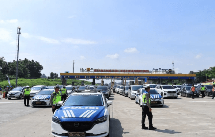 Jasa Marga Dukung Rekayasa Lalu Lintas One Way pada Arus Balik Lebaran 2025
