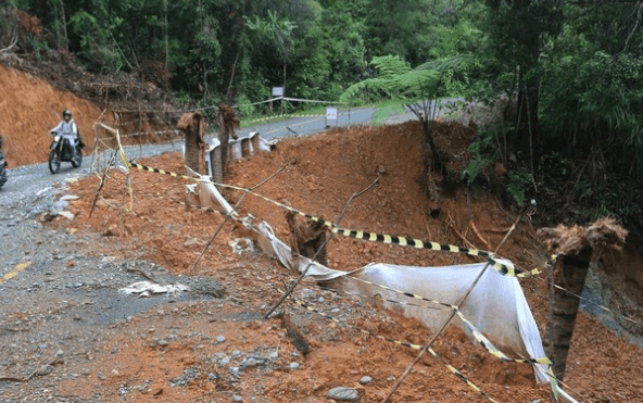 Hati-hati Ada Longsor di Jalur Lintas Tengah Aceh