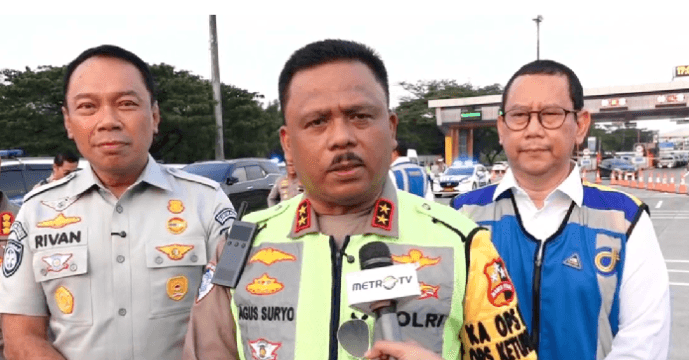 Kakorlantas Sampaikan Apresiasi dari Presiden-Kapolri untuk Petugas Mudik 2025