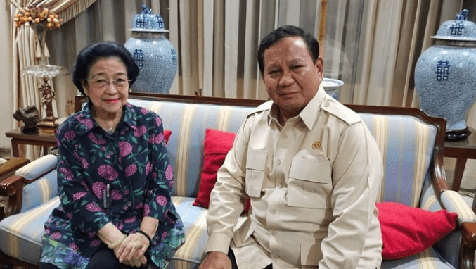 Silaturahmi Lebaran Prabowo dan Megawati, Bahas Perang Dagang hingga Parsel Tomat