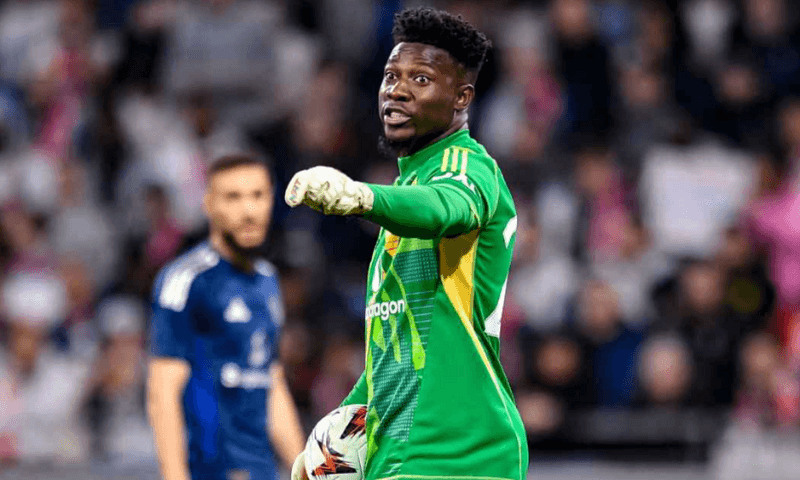Onana Blunder Dua Kali, Manchester United Gagal Menang di Kandang Lyon