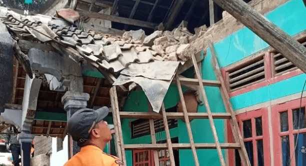 17 Bangunan Rusak Akibat Gempa Magnitudo 4,1 di Bogor, Warga Panik dan Keluar Rumah