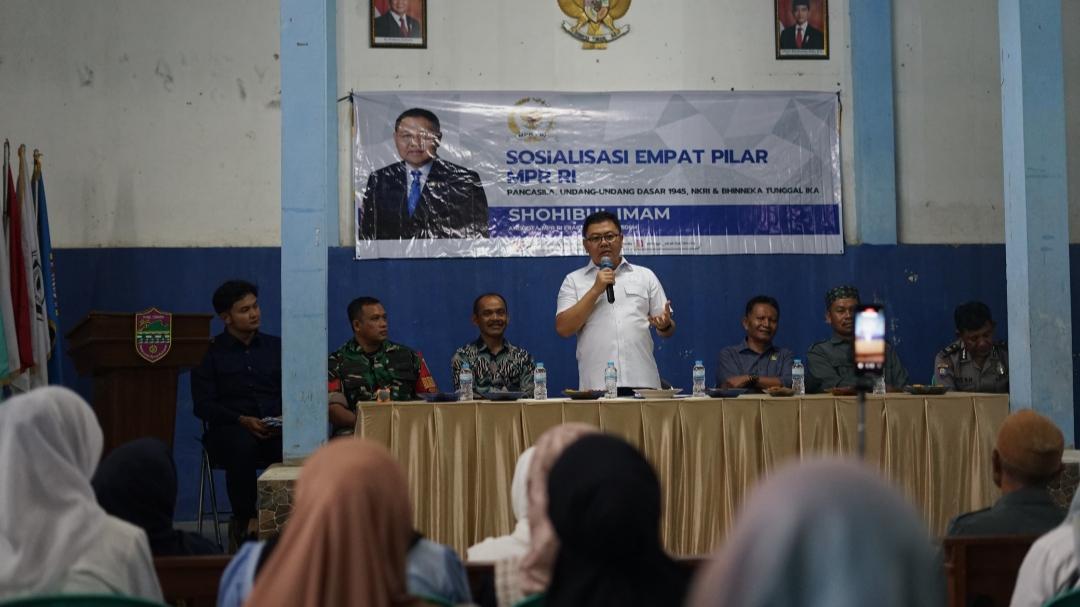 Shohibul Imam Ajak Warga Tanjungsari Hayati Empat Pilar Kebangsaan