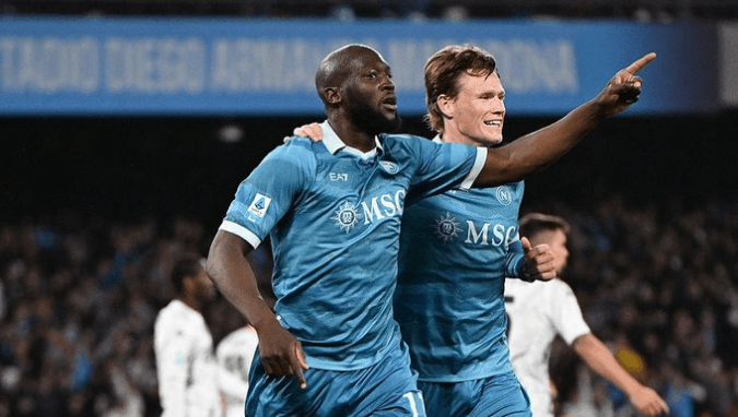 Duet Maut Lukaku dan McTominay Antar Napoli Menang Besar, Jaga Asa Kejar Inter