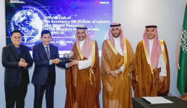 Menteri Arab Saudi Kunjungi MIND ID, Bahas Kerja Sama Hilirisasi Tambang