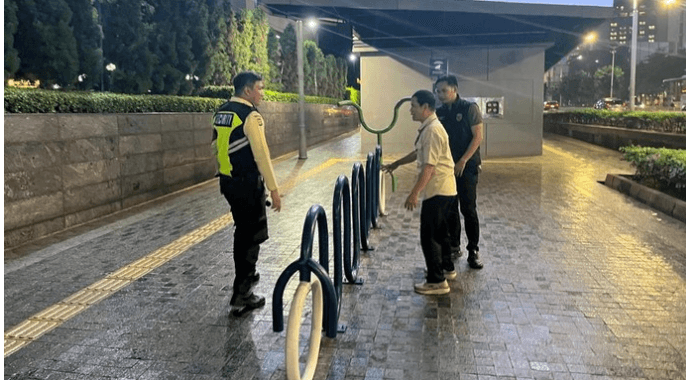 Viral Sepeda Diparkir di Parkiran Khusus Stasiun MRT Jaksel Dicuri