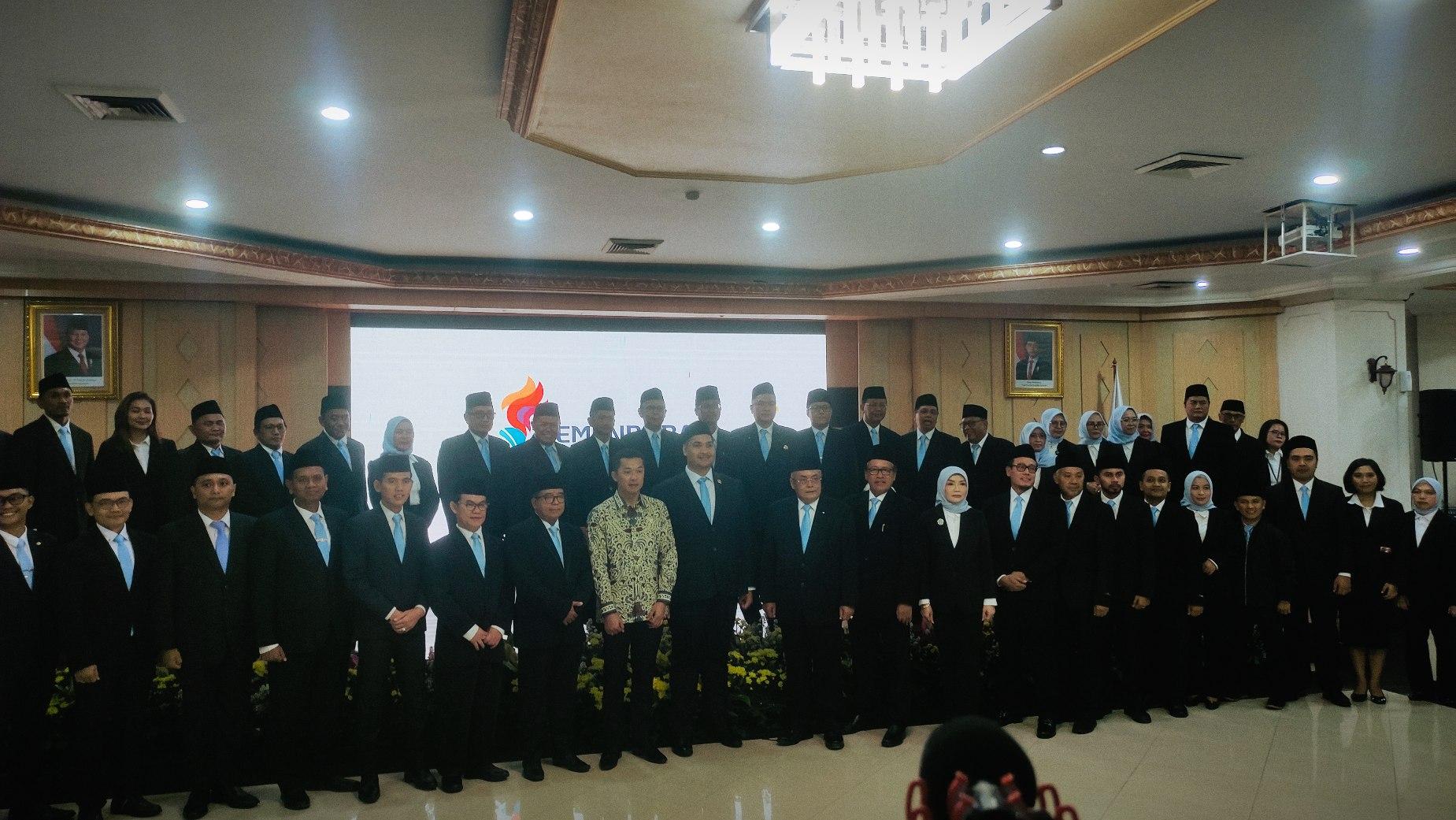 Lantik Pejabat di Kemenpora, Dito Dorong Semangat Kolaborasi dan Inovasi