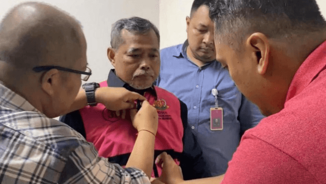Sebelum Jadi Tersangka, Hakim Djuyamto Titip Tas Berisi Uang ke Satpam PN Jaksel